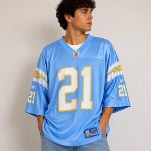 Reebok NFL LaDainian Tomlinson Chargers Jersey Blue Sz 3XL